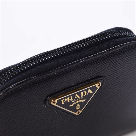 prada saffiano coin purse